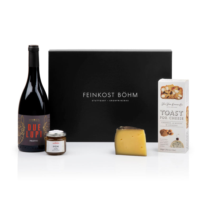 Geschenkbox Wein & Käse