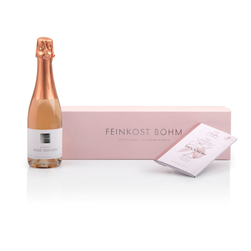 Geschenkbox Rosé