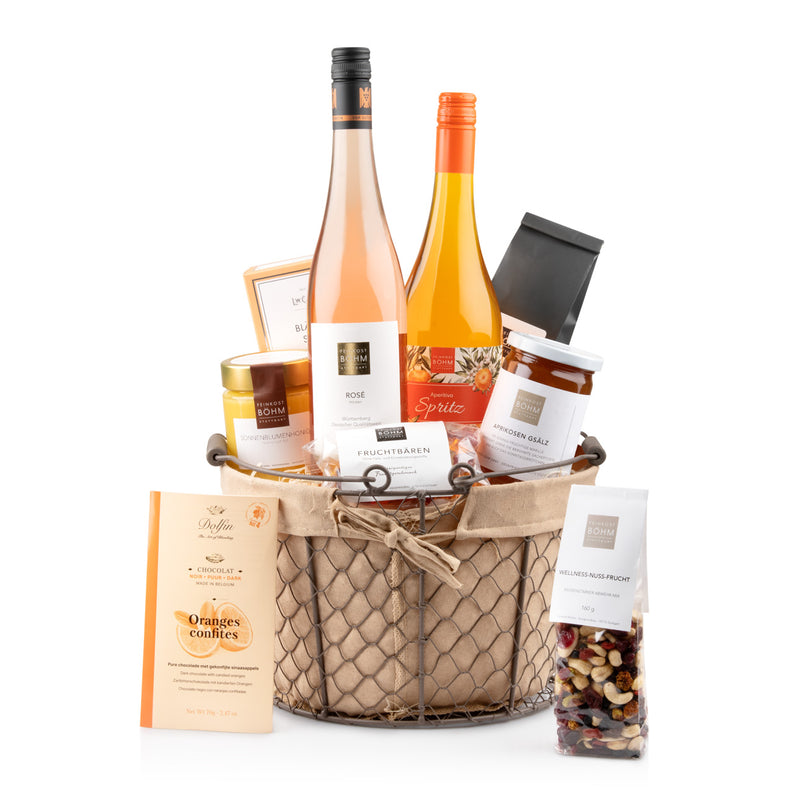 Geschenkkorb HERZLICHER DANK