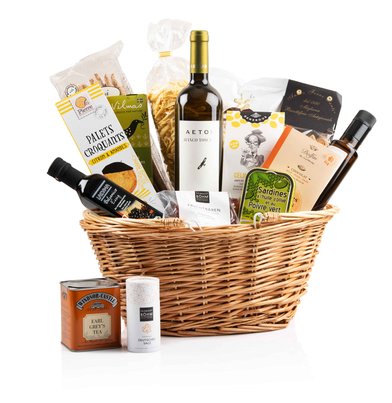 Geschenkkorb KULINARISCHE REISE DURCH EUROPA