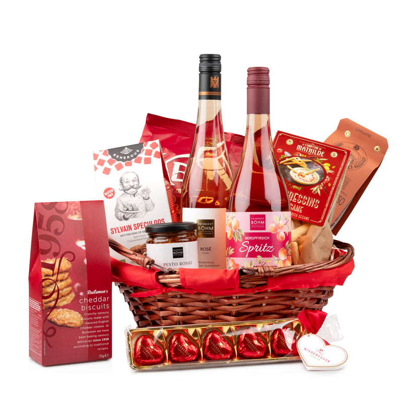 Geschenkkorb VON HERZEN