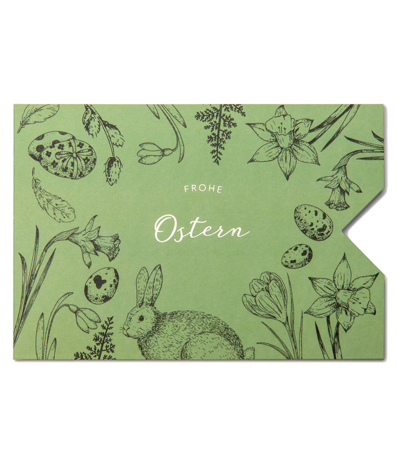Geschenkkarten Hülle "Frohe Ostern"
