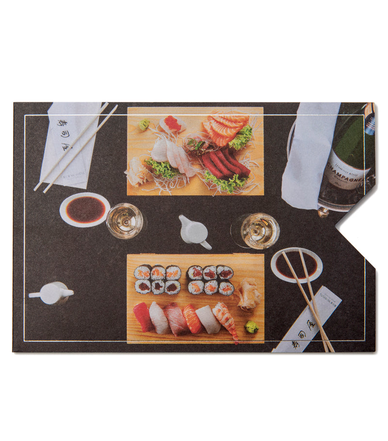 Geschenkkarten Hülle "Sushi"
